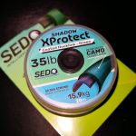 Sedo Shadow XProtect-Coated Hooklink Green ( zöld ) 25 lbs 20m Bevonatos Előkezsinór